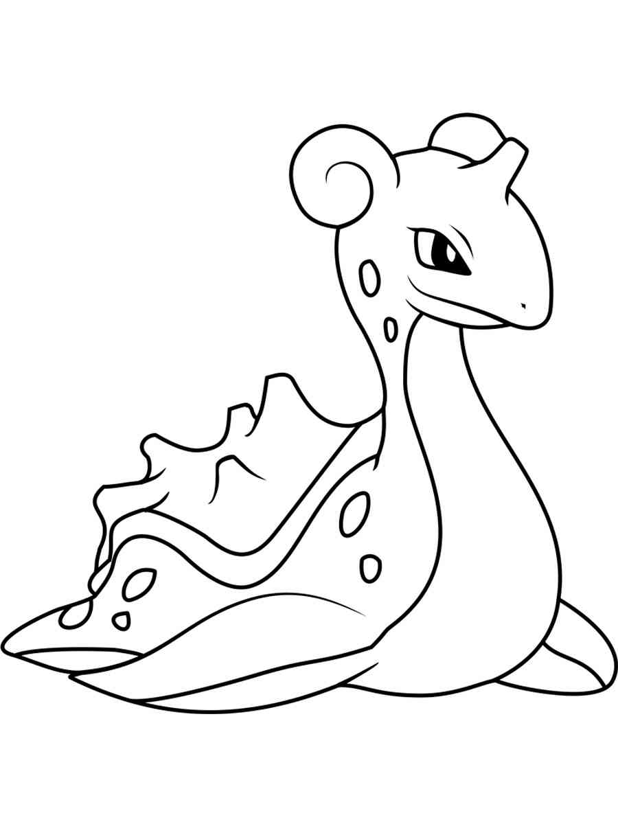 91 Lapras Coloring Page Printable 71