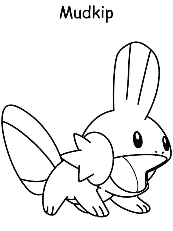 96 Mudkip Coloring Page Printable 11