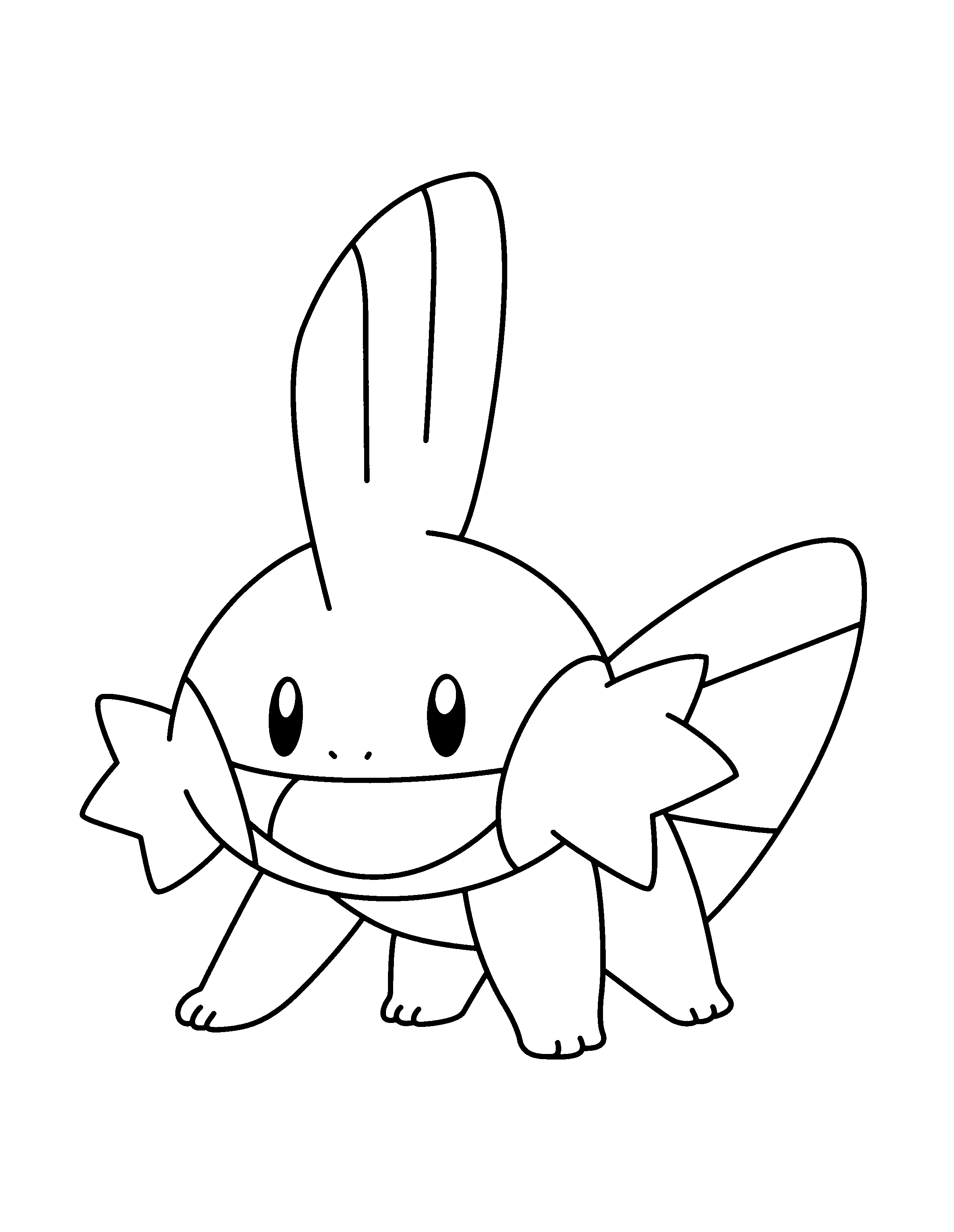 96 Mudkip Coloring Page Printable 23