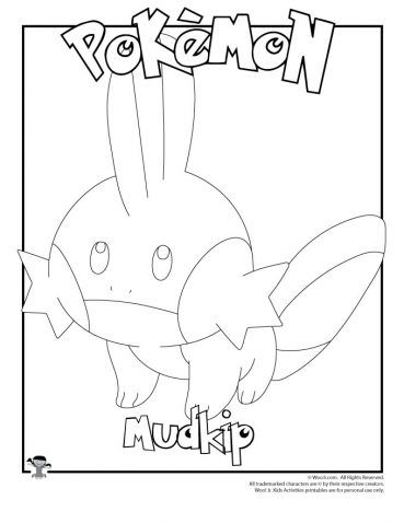 96 Mudkip Coloring Page Printable 32