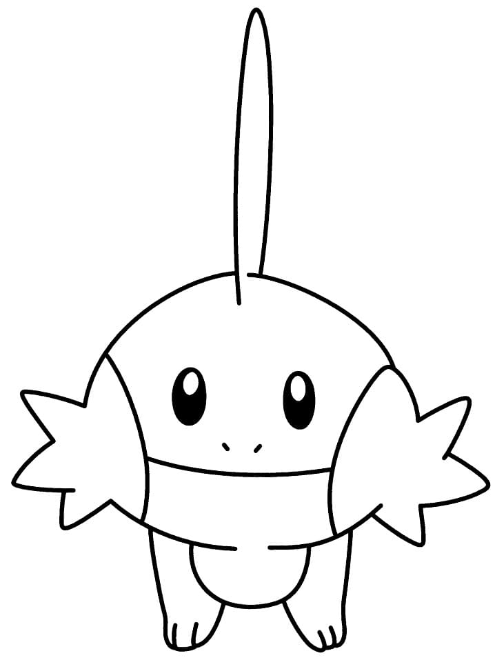 96 Mudkip Coloring Page Printable 46