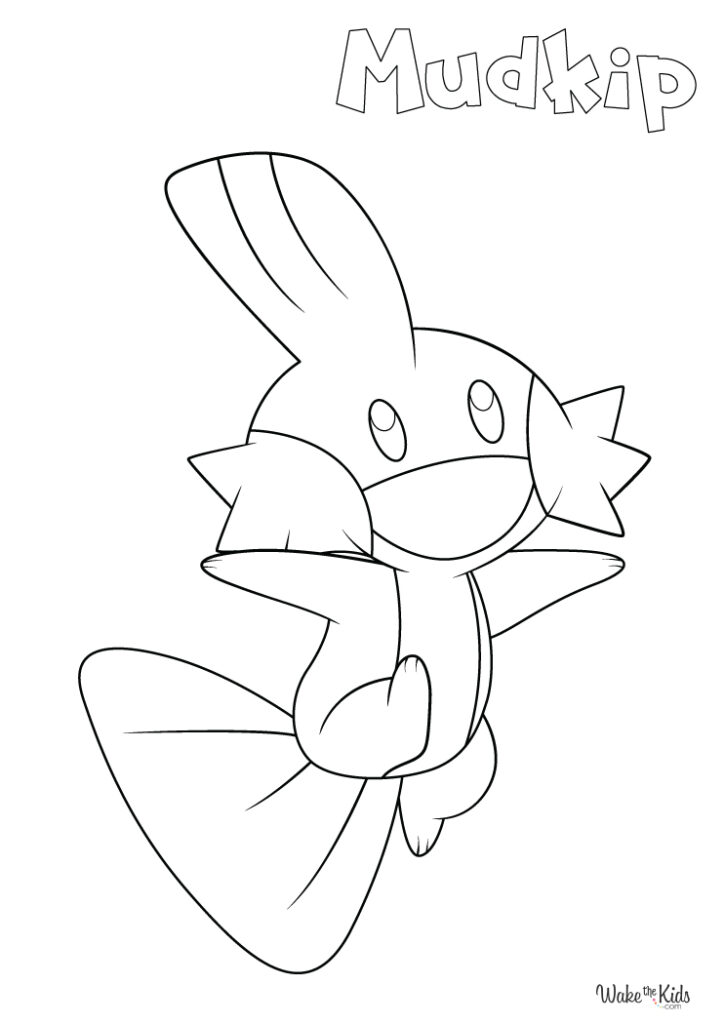 96 Mudkip Coloring Page Printable 47