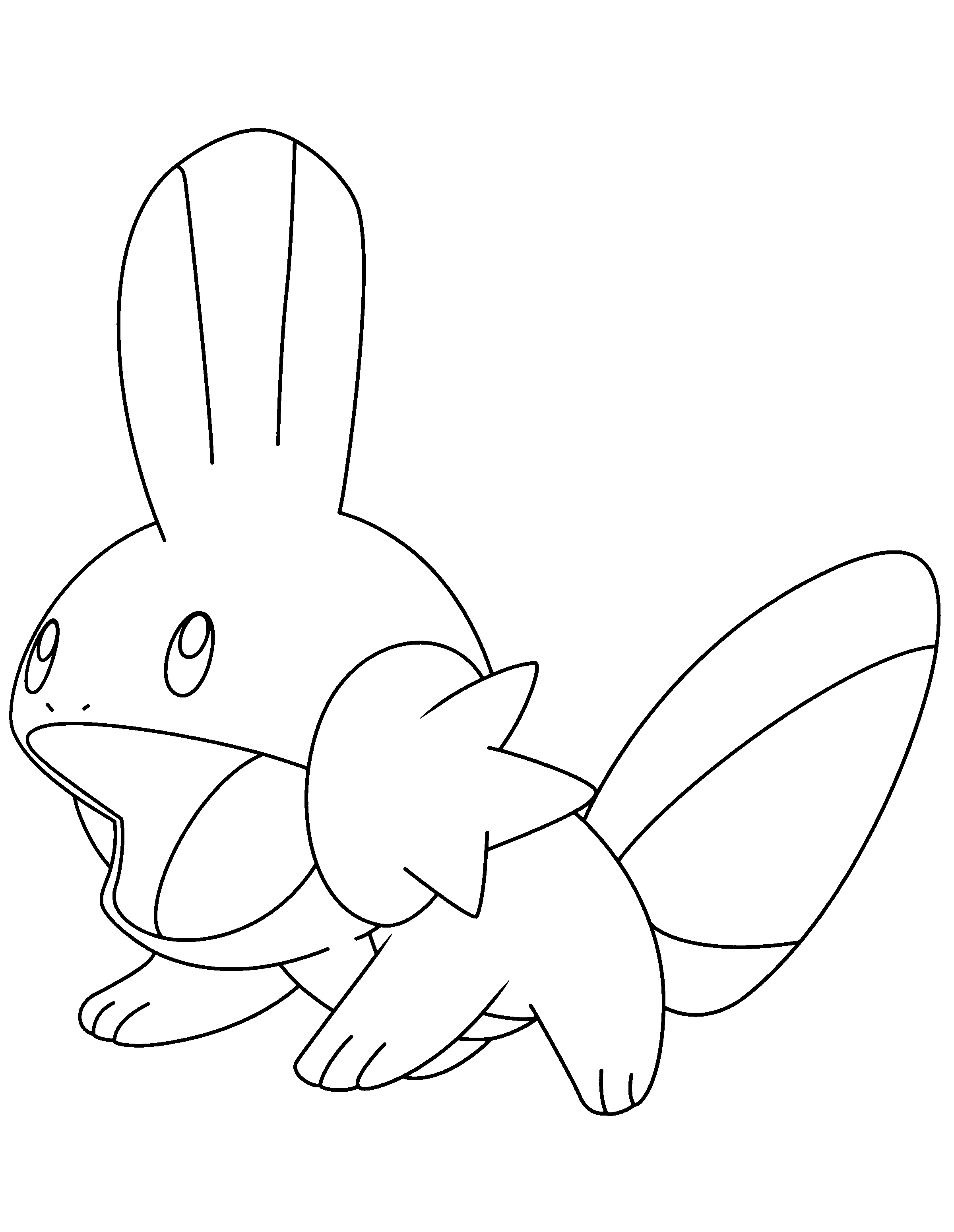 96 Mudkip Coloring Page Printable 62