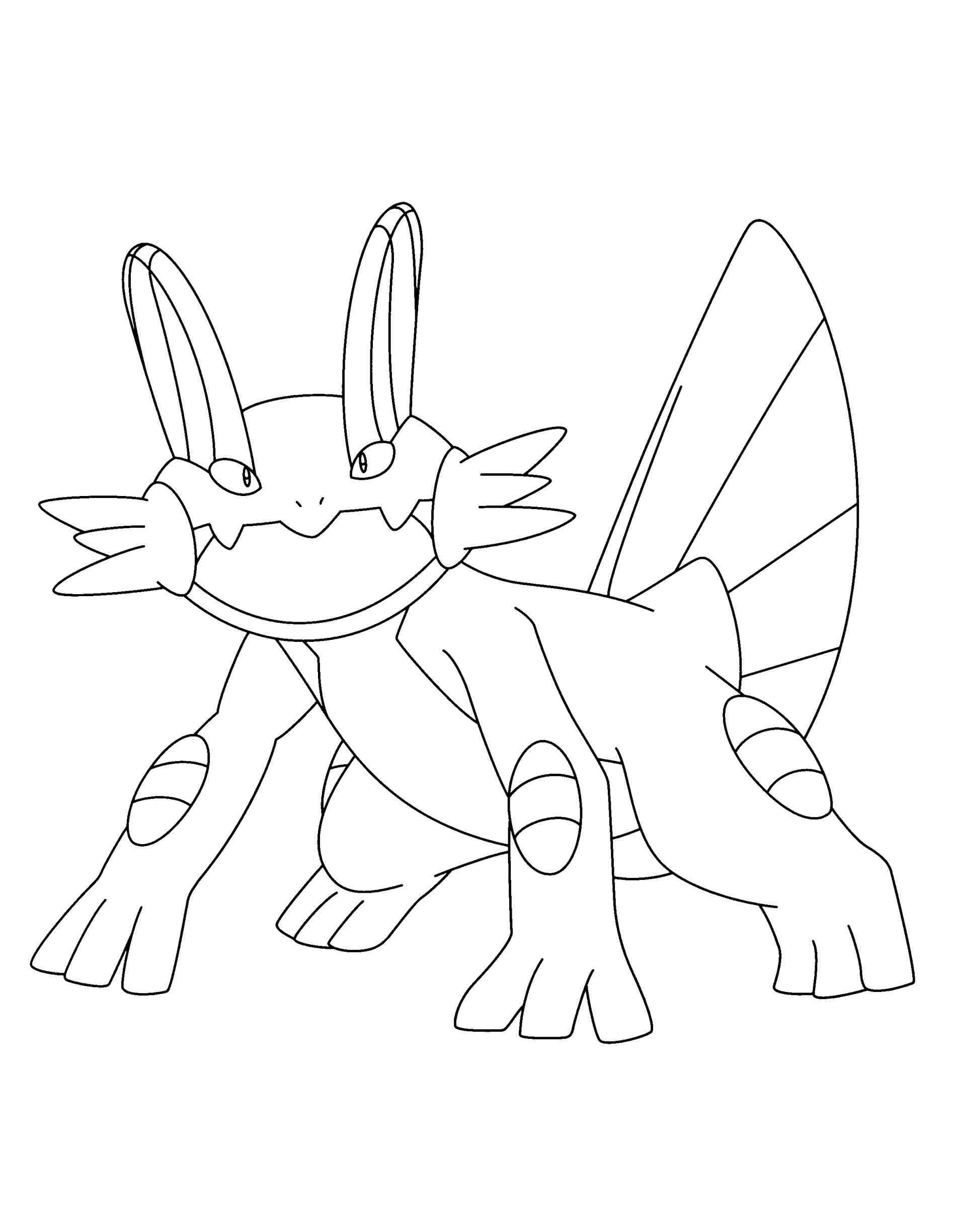 96 Mudkip Coloring Page Printable 71