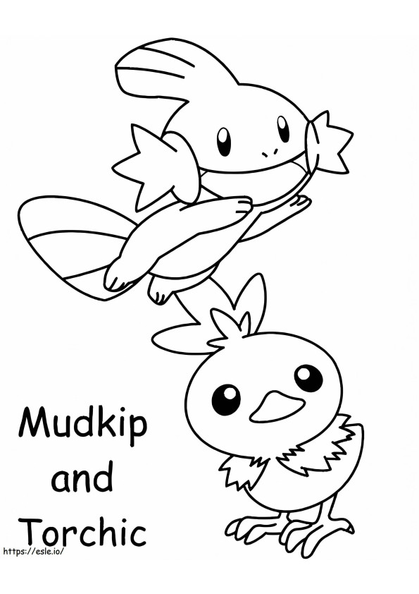 96 Mudkip Coloring Page Printable 86