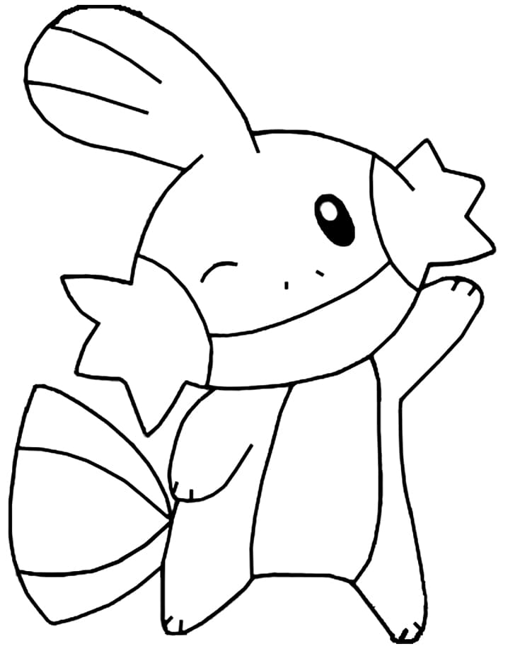 96 Mudkip Coloring Page Printable 95