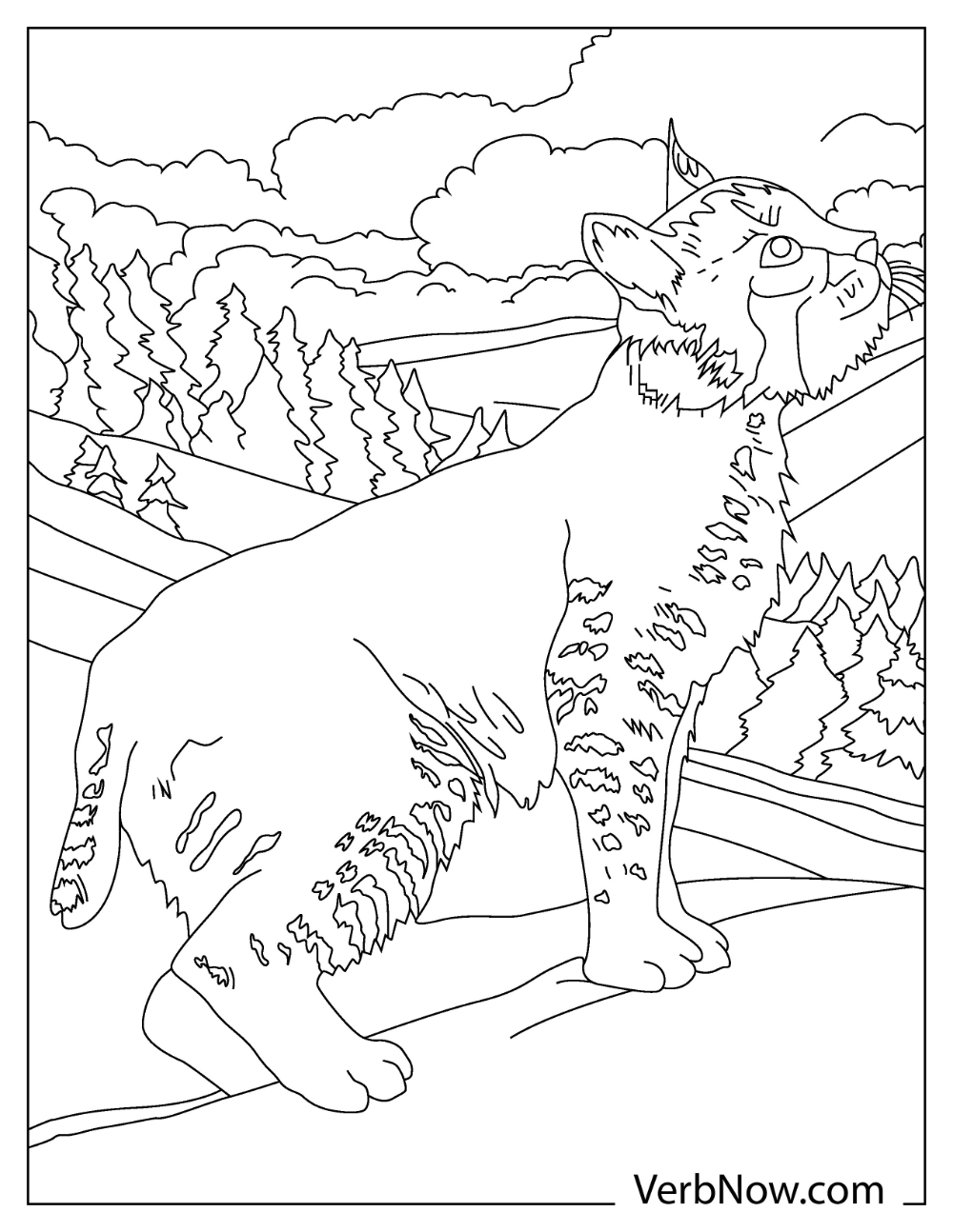 99 Bobcats Coloring Pages Printable 46