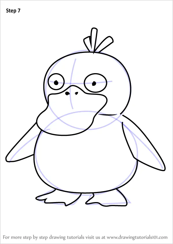 99 Psyduck Coloring Page Printable 10