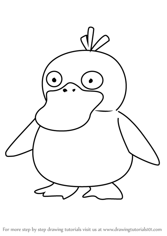 99 Psyduck Coloring Page Printable 28