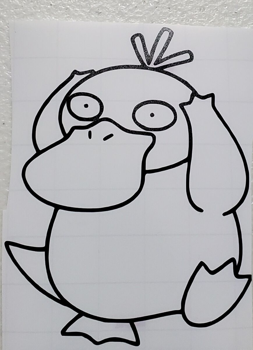 99 Psyduck Coloring Page Printable 4