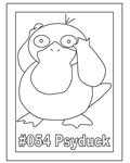 99 Psyduck Coloring Page Printable 57