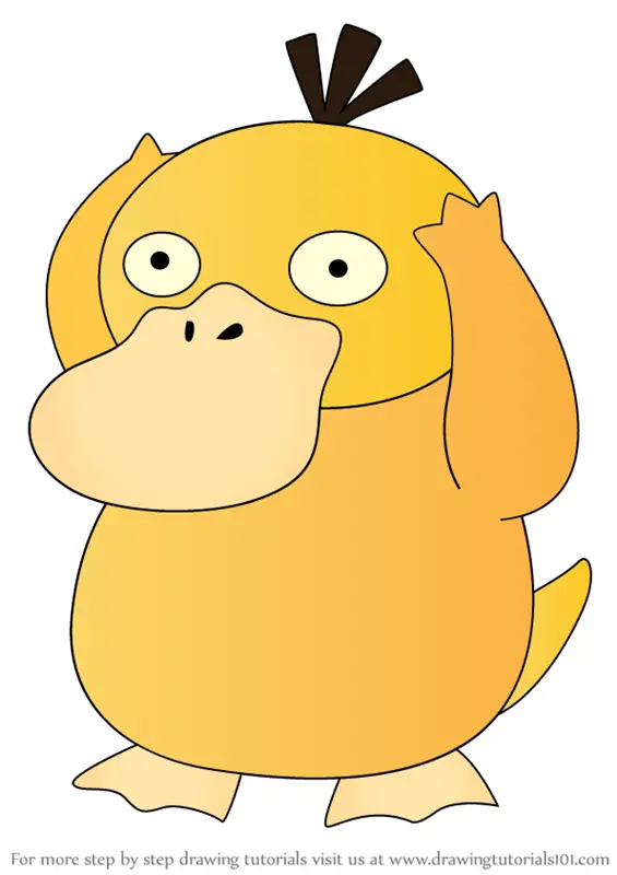 99 Psyduck Coloring Page Printable 8