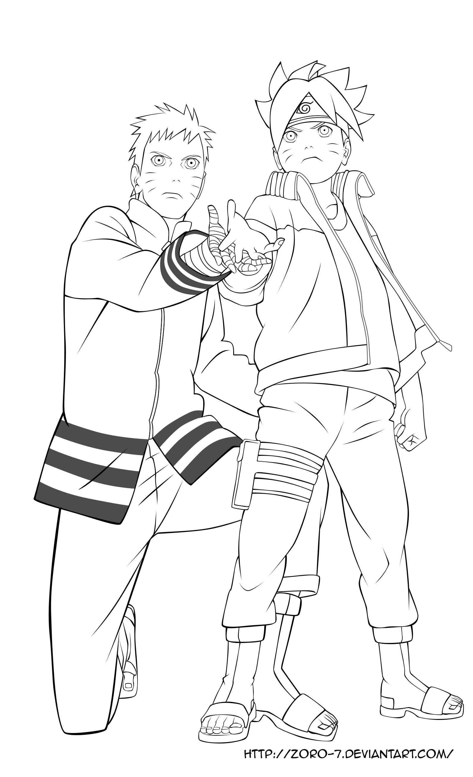 37+ Enchanting Naruto Coloring Pages Printable