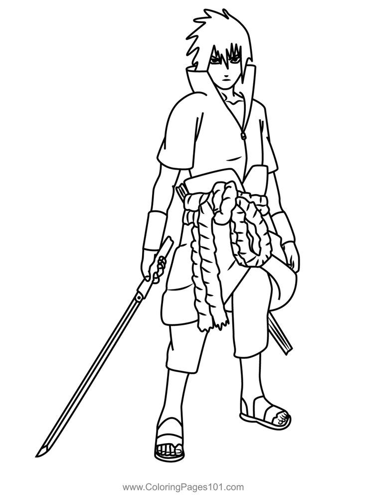 132+ Captivating Naruto Coloring Pages Printable