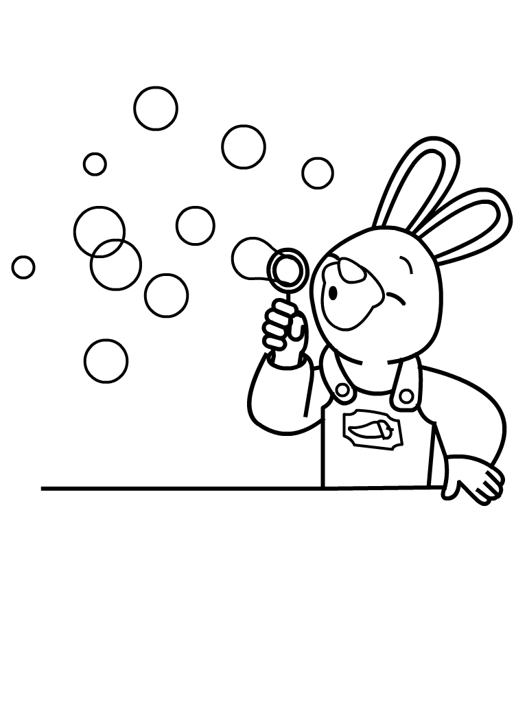 31 Harry the Bunny Coloring Pages Printable 1