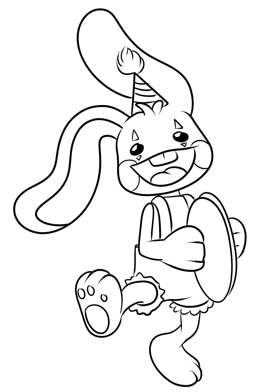 31 Harry the Bunny Coloring Pages Printable 31