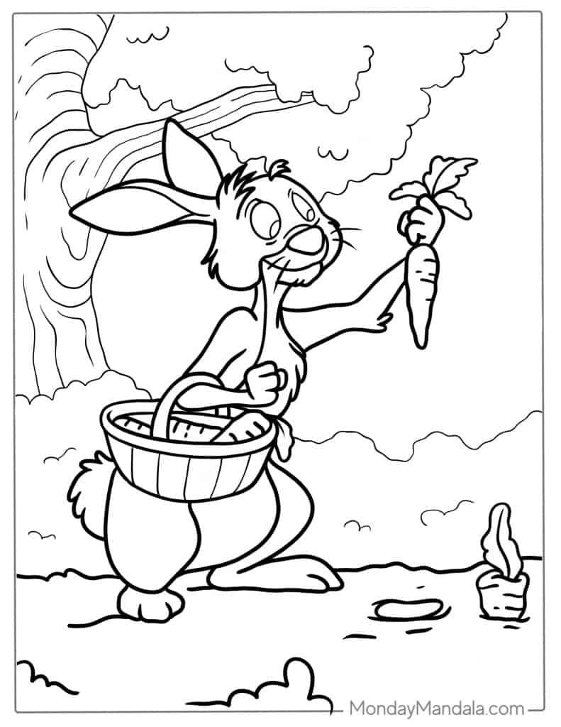 31 Harry the Bunny Coloring Pages Printable 34