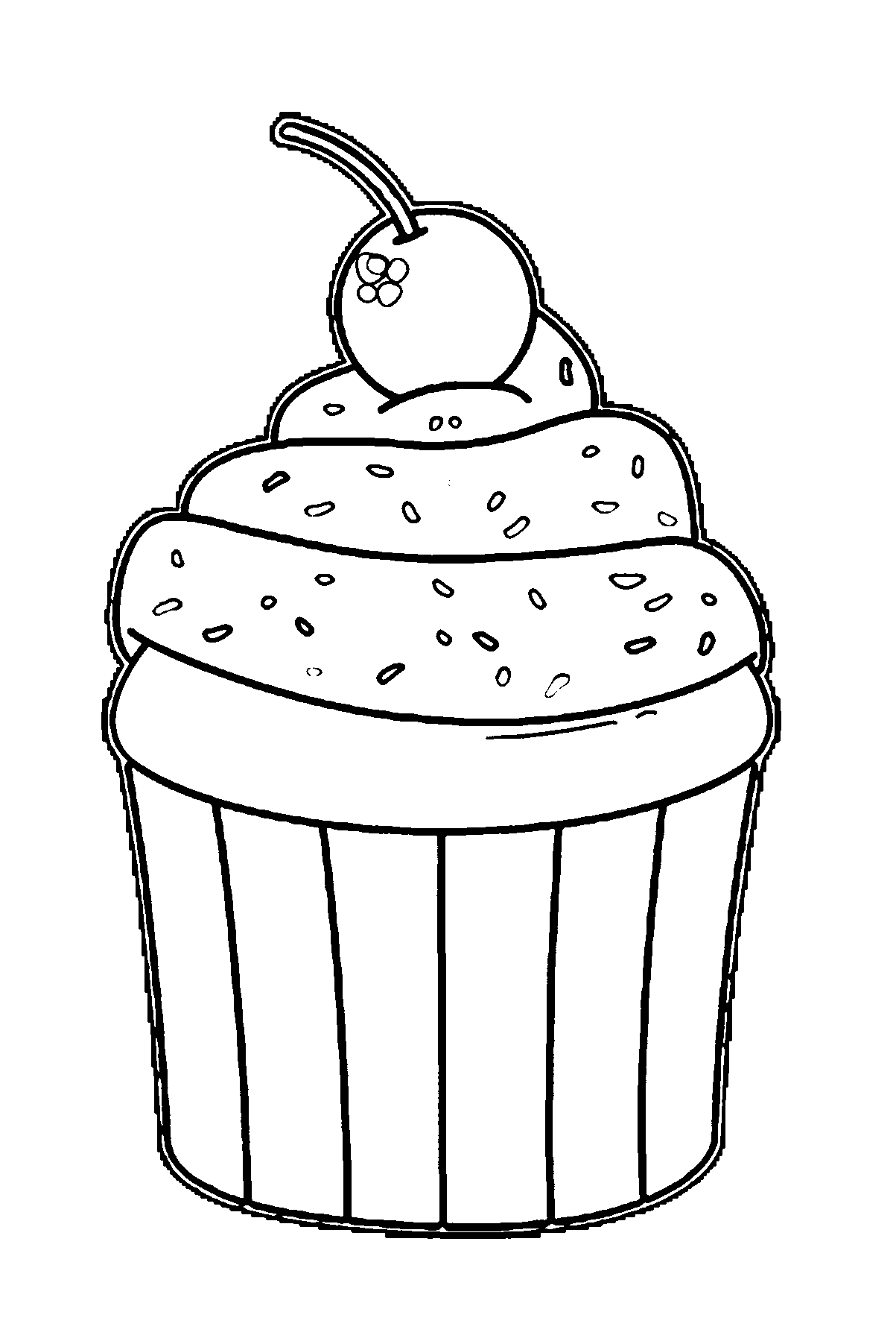 31 Heart Cake Coloring Pages Printable 23