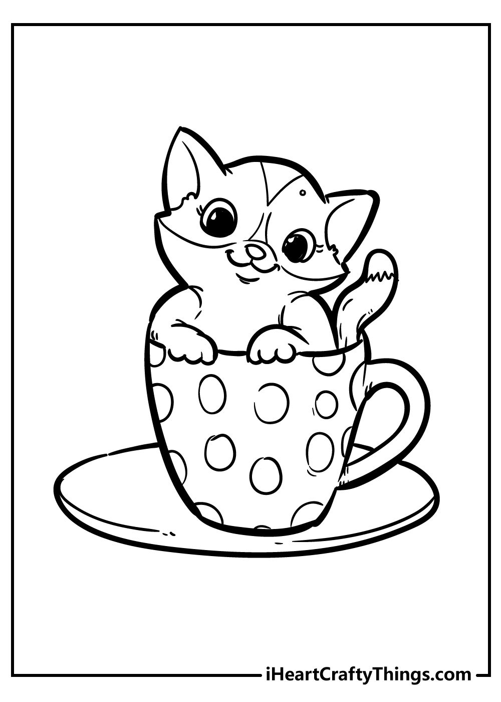 31 Little Cat Coloring Pages Printable 19