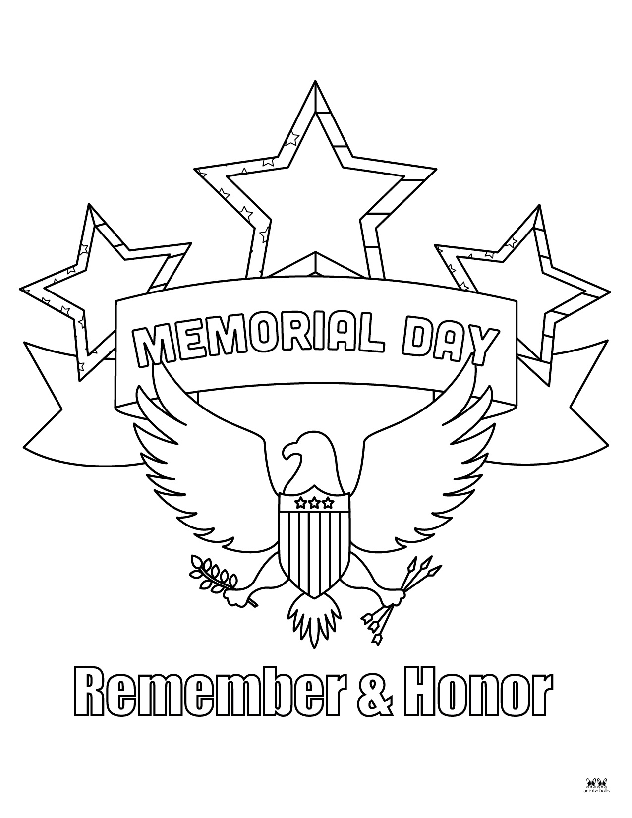 31 Memorial Day Coloring Pages for Elementary Students Printable 13