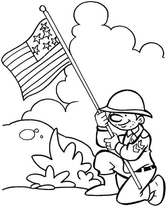 31 Memorial Day Coloring Pages for Elementary Students Printable 14