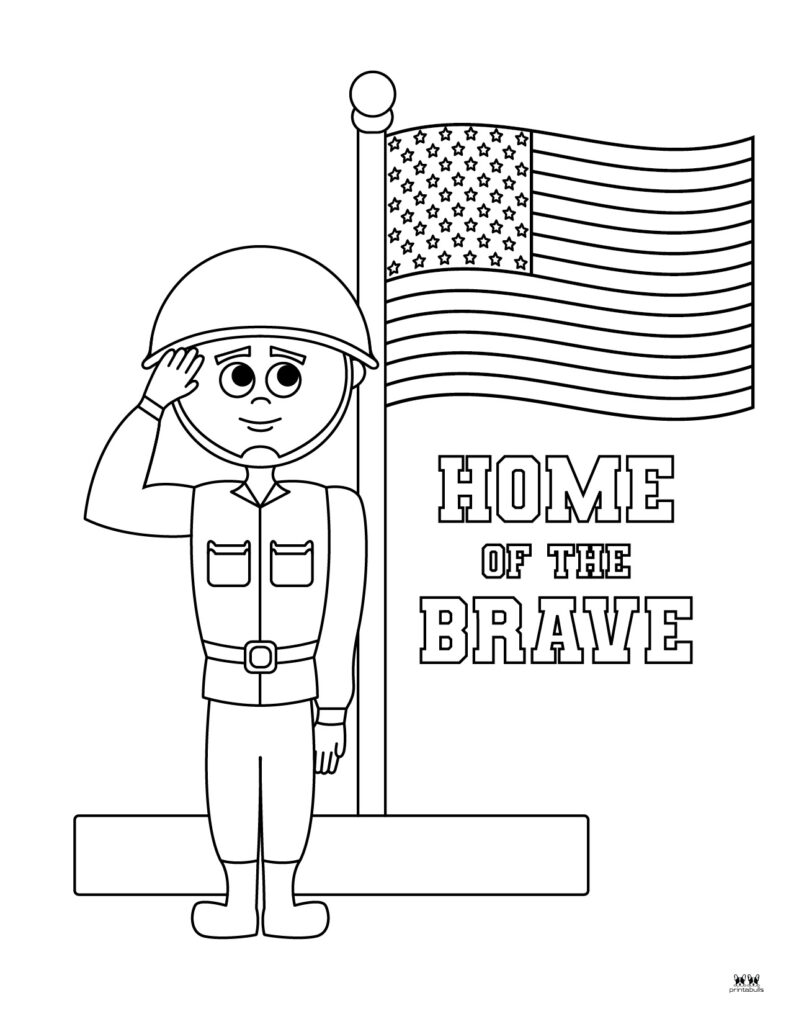 31 Memorial Day Coloring Pages for Elementary Students Printable 33