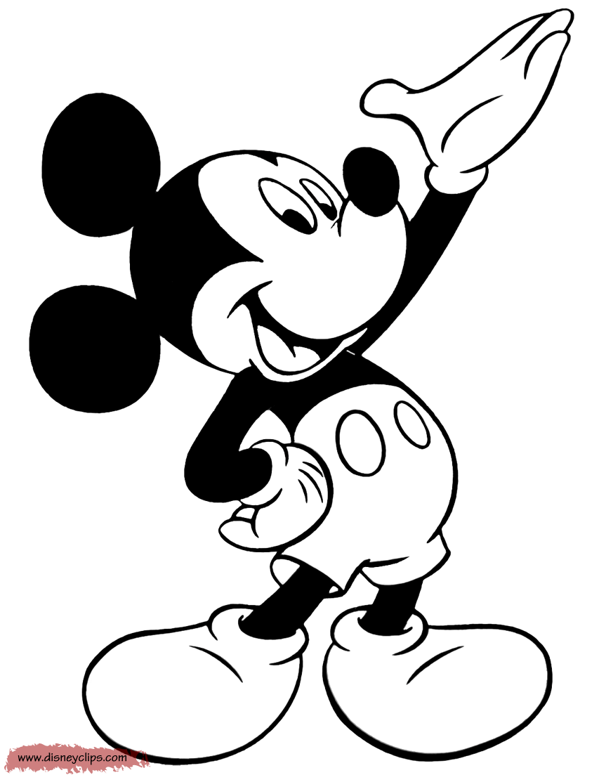 31 Mickey Mouse Halloween Coloring Pages 18