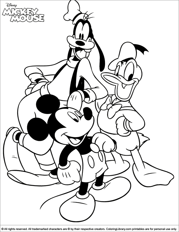 31 Mickey Mouse Halloween Coloring Pages 20