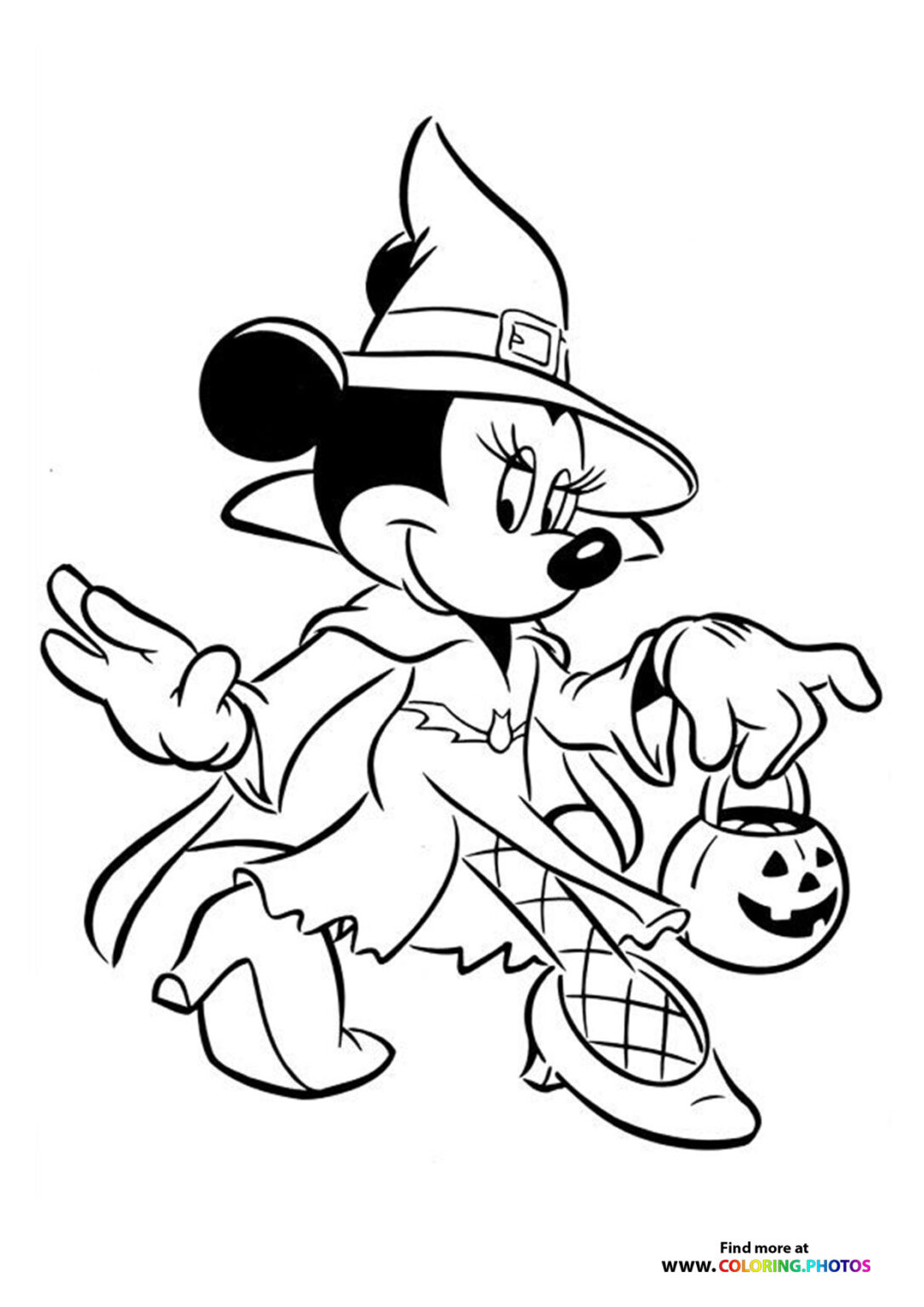 31 Mickey Mouse Halloween Coloring Pages 33