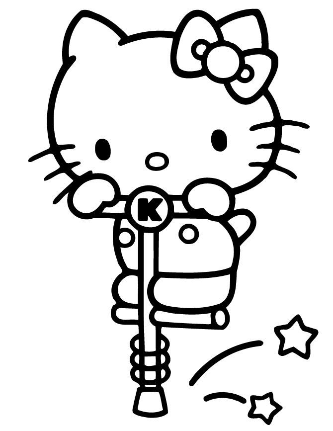 32 Classic Sanrio Coloring Pages Printable 12