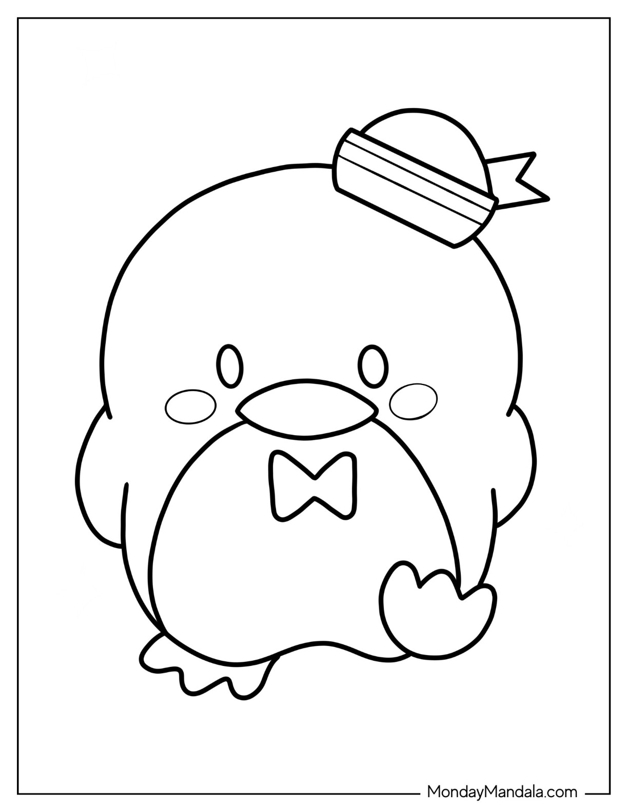 32 Classic Sanrio Coloring Pages Printable 16