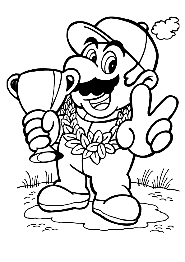 33 Fun Mario Coloring Pages for Everyone Printable 12