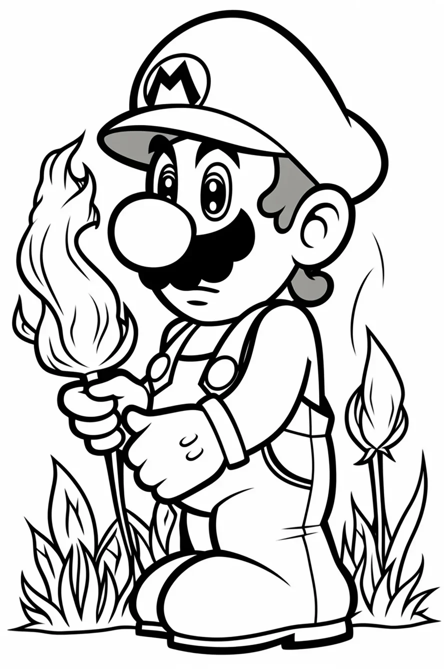 33 Fun Mario Coloring Pages for Everyone Printable 13