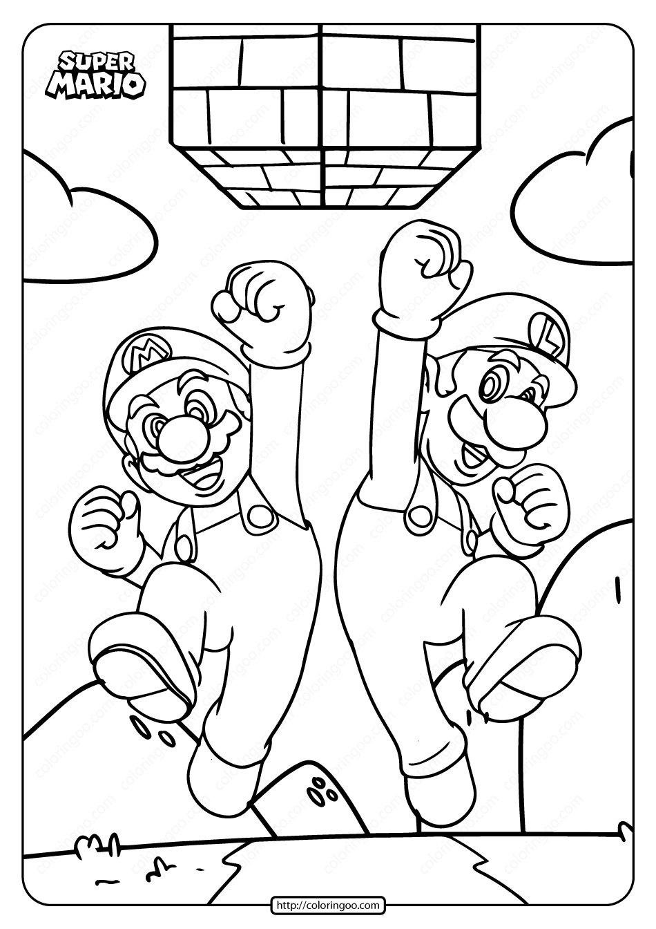 33 Fun Mario Coloring Pages for Everyone Printable 14