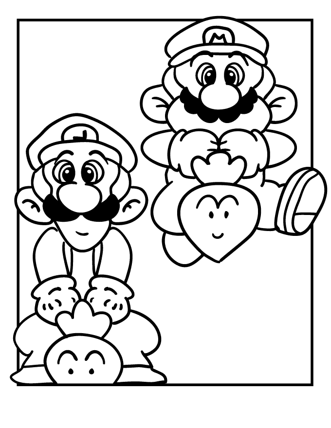 33 Fun Mario Coloring Pages for Everyone Printable 18