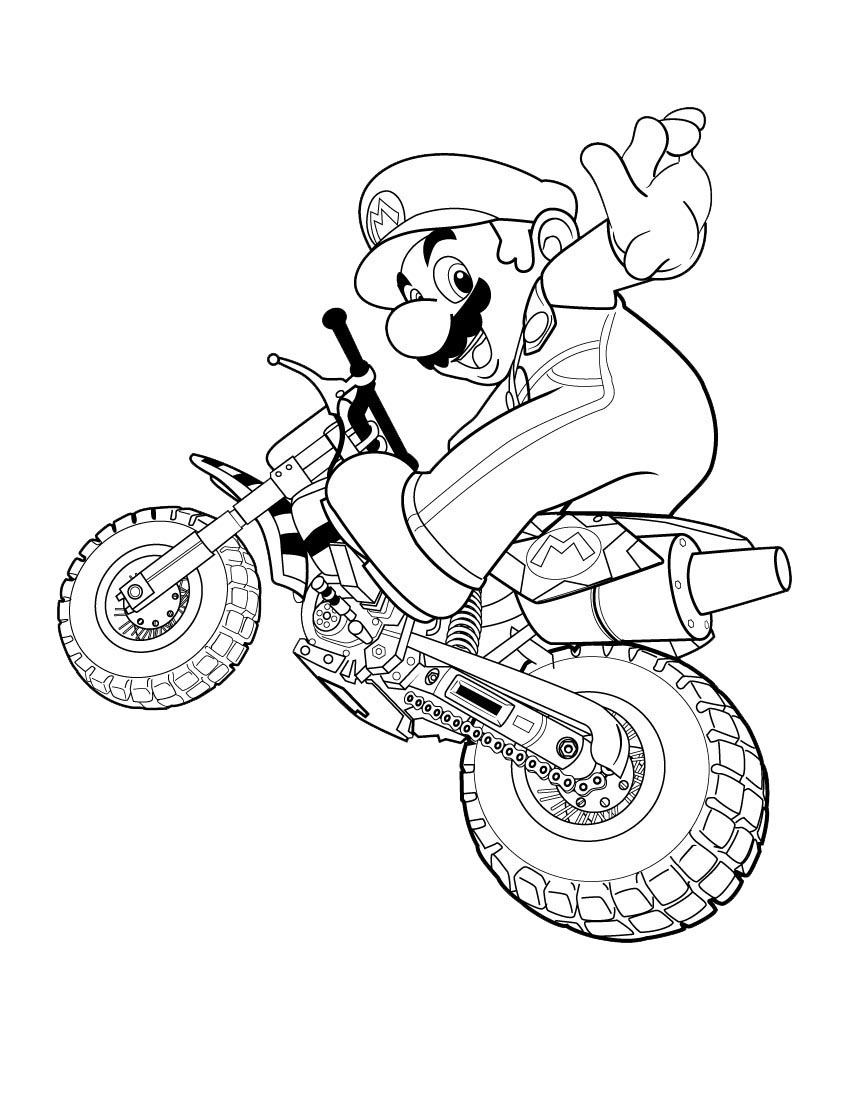 33 Fun Mario Coloring Pages for Everyone Printable 2