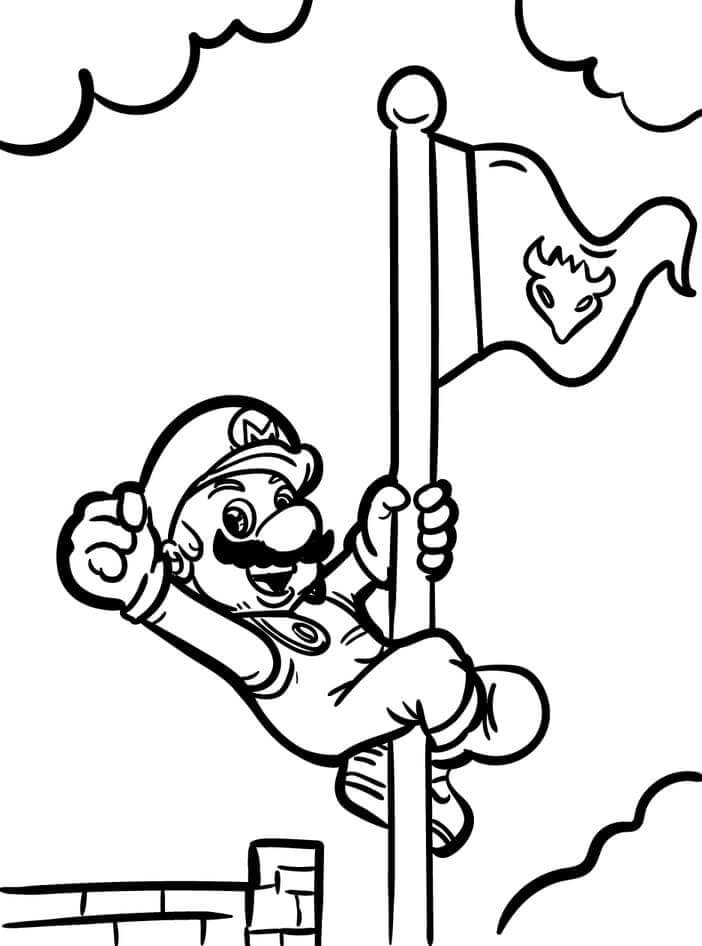 33 Fun Mario Coloring Pages for Everyone Printable 20