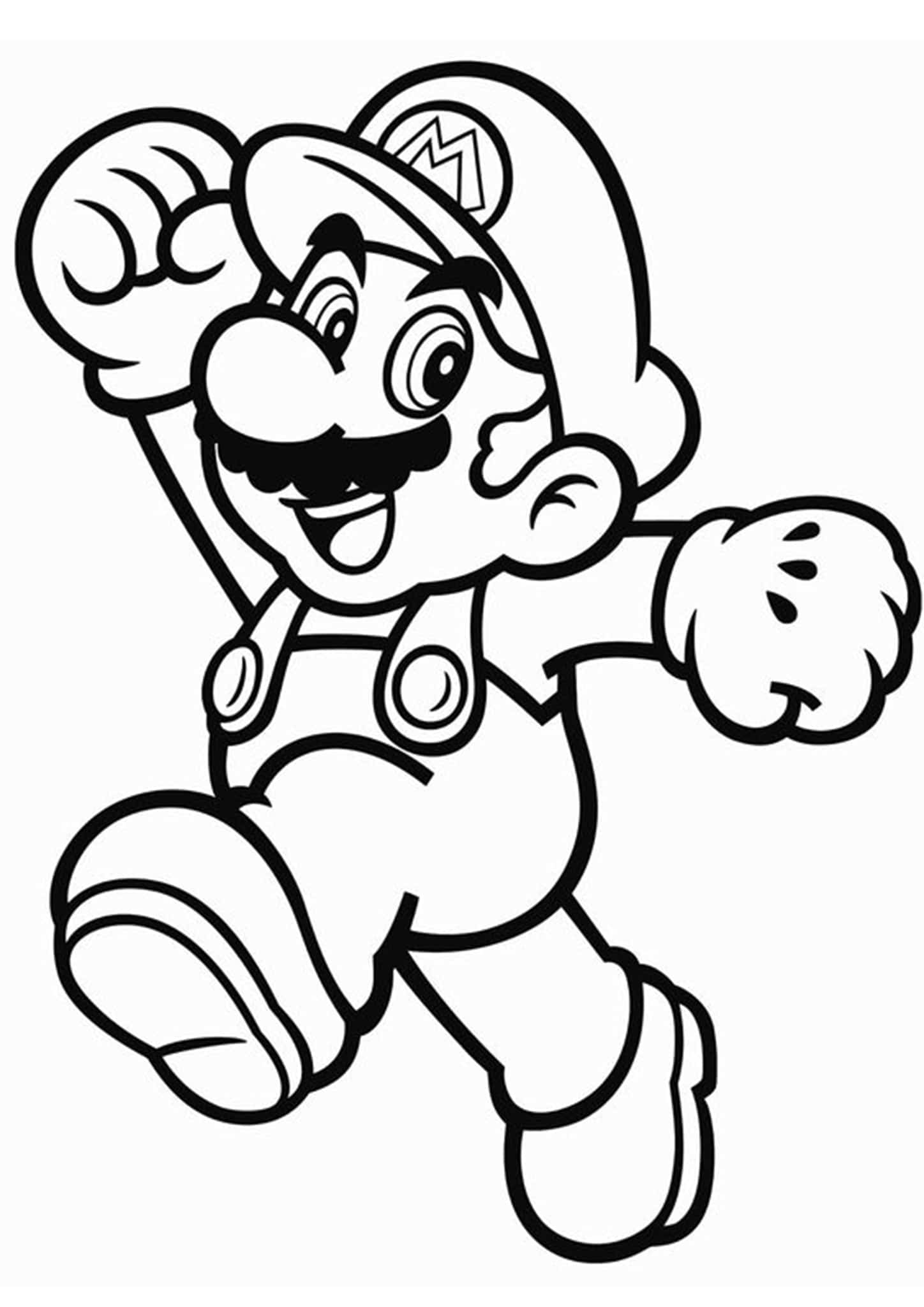 33 Fun Mario Coloring Pages for Everyone Printable 26