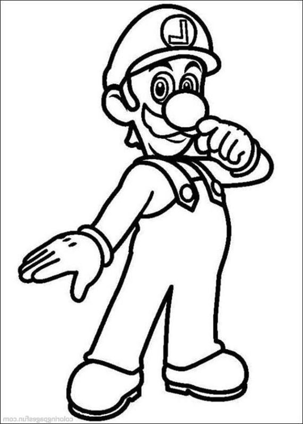 33 Fun Mario Coloring Pages for Everyone Printable 3