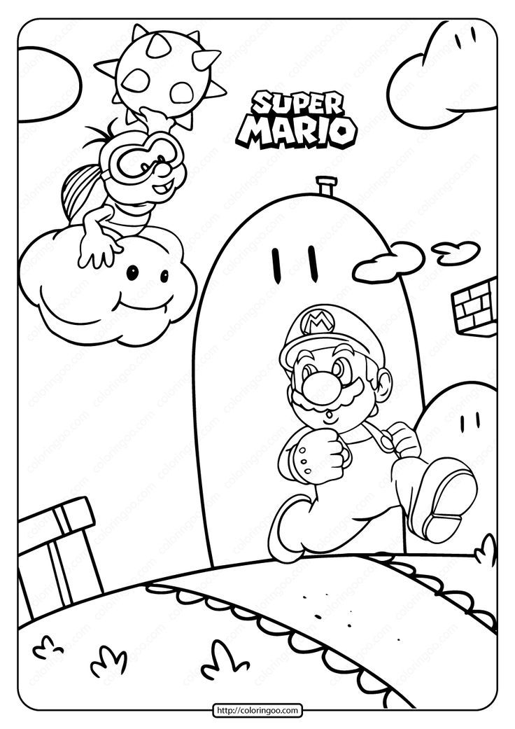 33 Fun Mario Coloring Pages for Everyone Printable 31