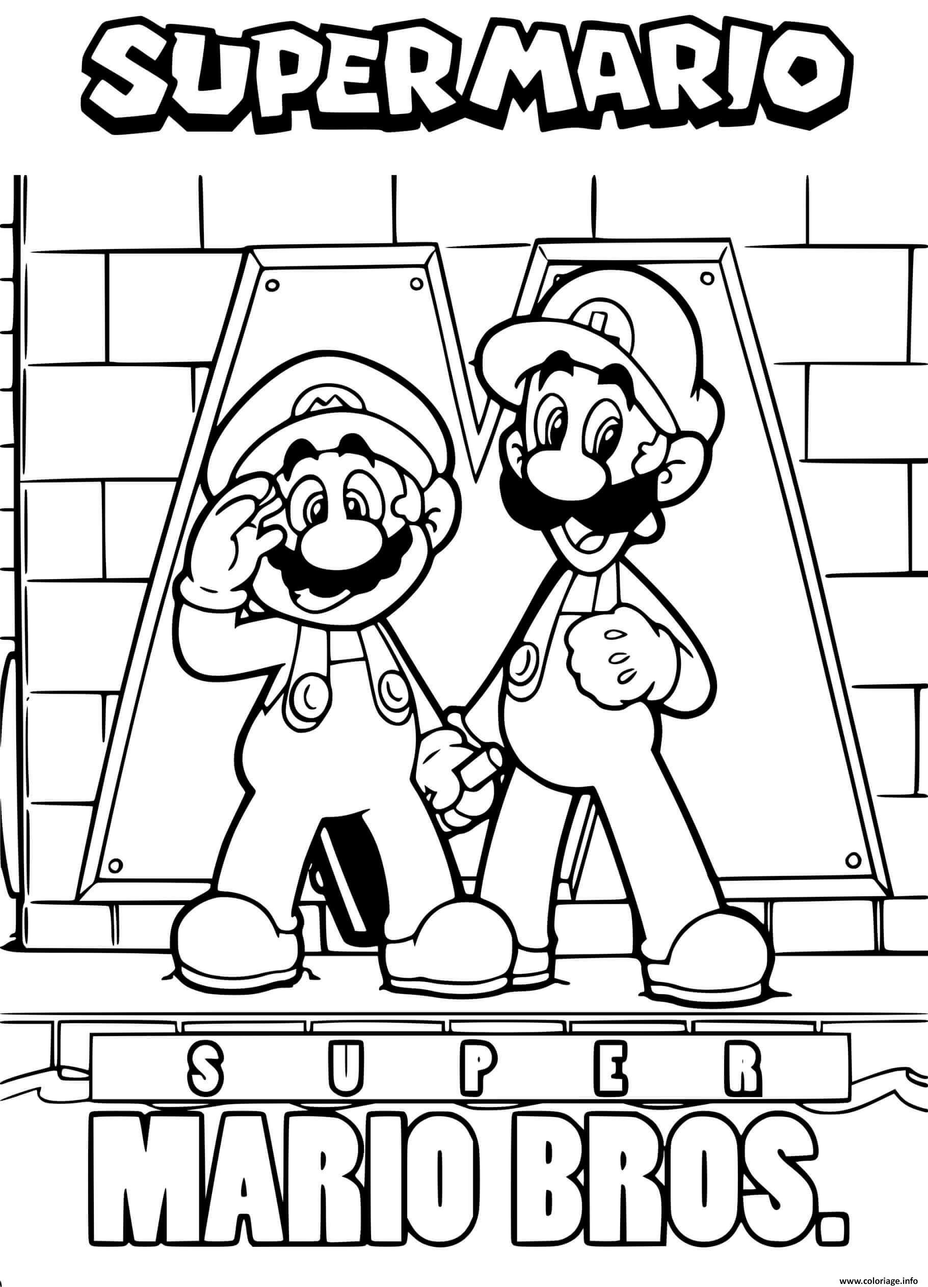 33 Fun Mario Coloring Pages for Everyone Printable 7