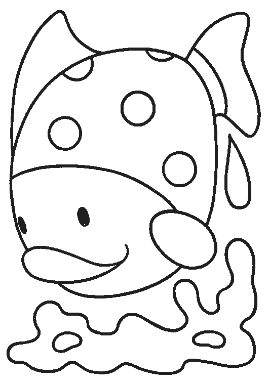 33 Playful Goldfish Coloring Pages Printable 12