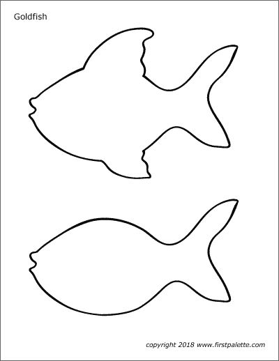 33 Playful Goldfish Coloring Pages Printable 18