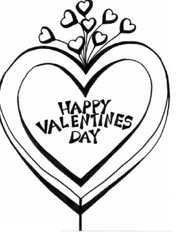 33 Printable Valentines LOVE Graffiti Coloring Pages 11