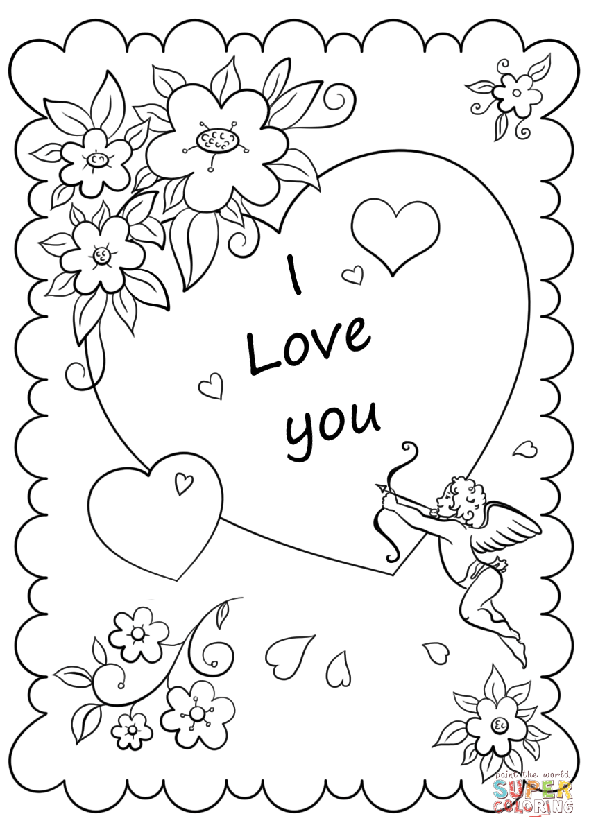 33 Printable Valentines LOVE Graffiti Coloring Pages 4