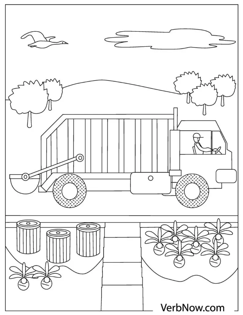 34 Cattle Truck Coloring Pages Fun Printable 3