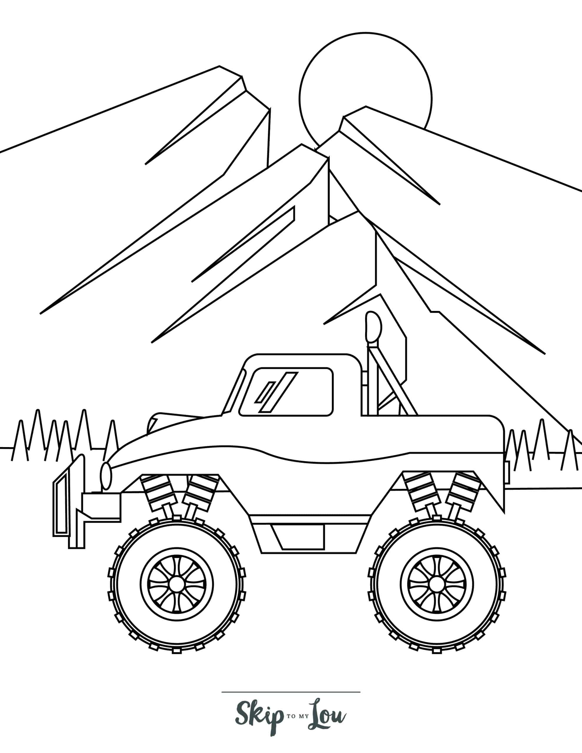 34 Cattle Truck Coloring Pages Fun Printable 33