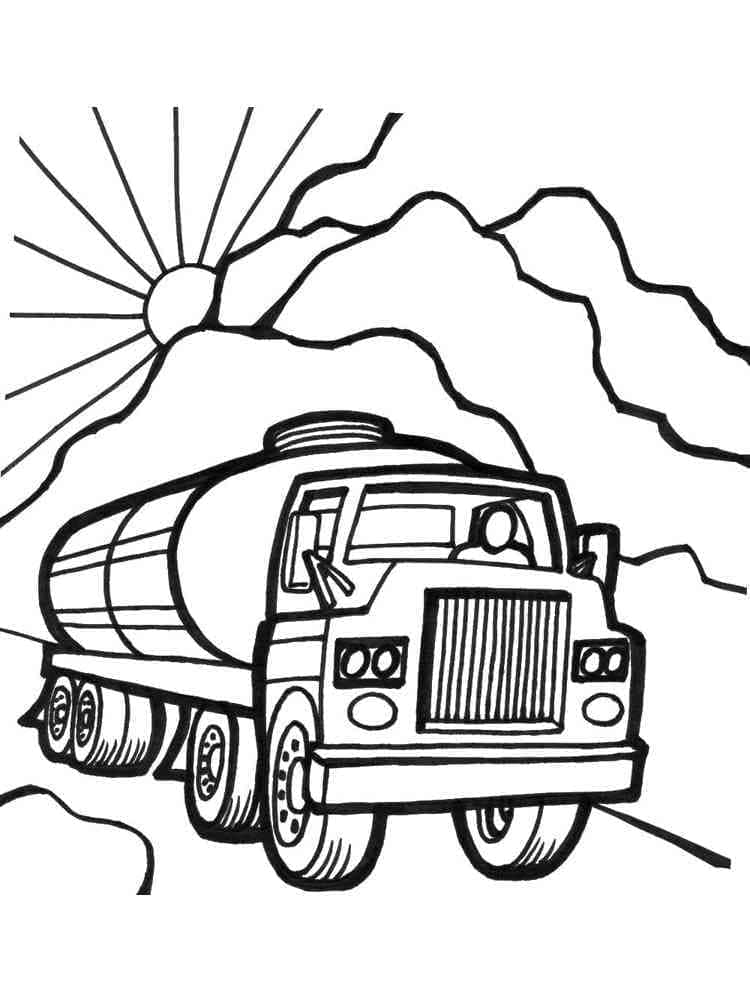 34 Cattle Truck Coloring Pages Fun Printable 5