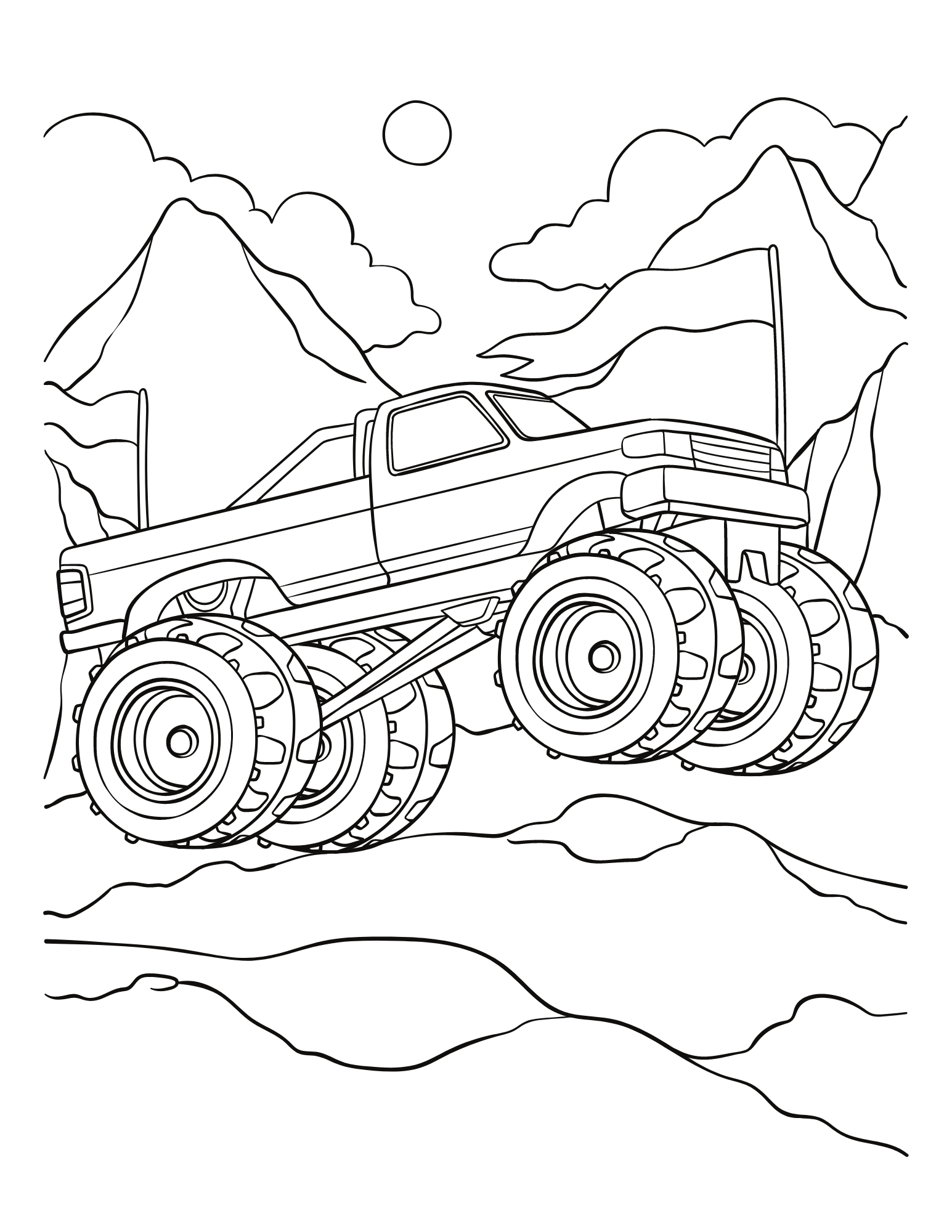 34 Cattle Truck Coloring Pages Fun Printable 9