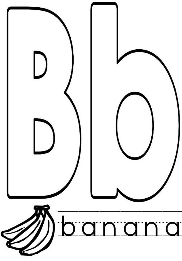 34 Free Letter B Coloring Pages Printable 10